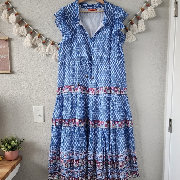 Cinched Flirty Midi | Ambrosia Red main image 1